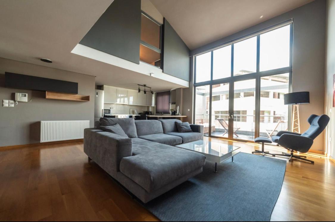דירות אתונה Minimal Brand New Loft Next To Subway מראה חיצוני תמונה