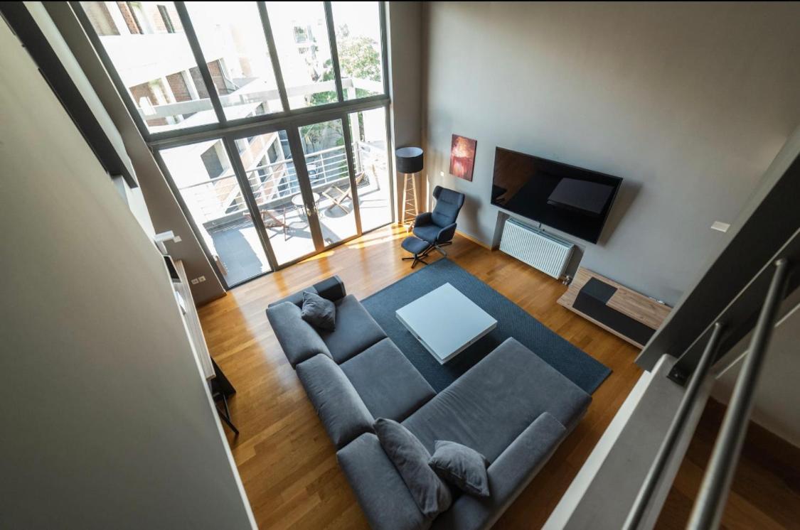 דירות אתונה Minimal Brand New Loft Next To Subway מראה חיצוני תמונה